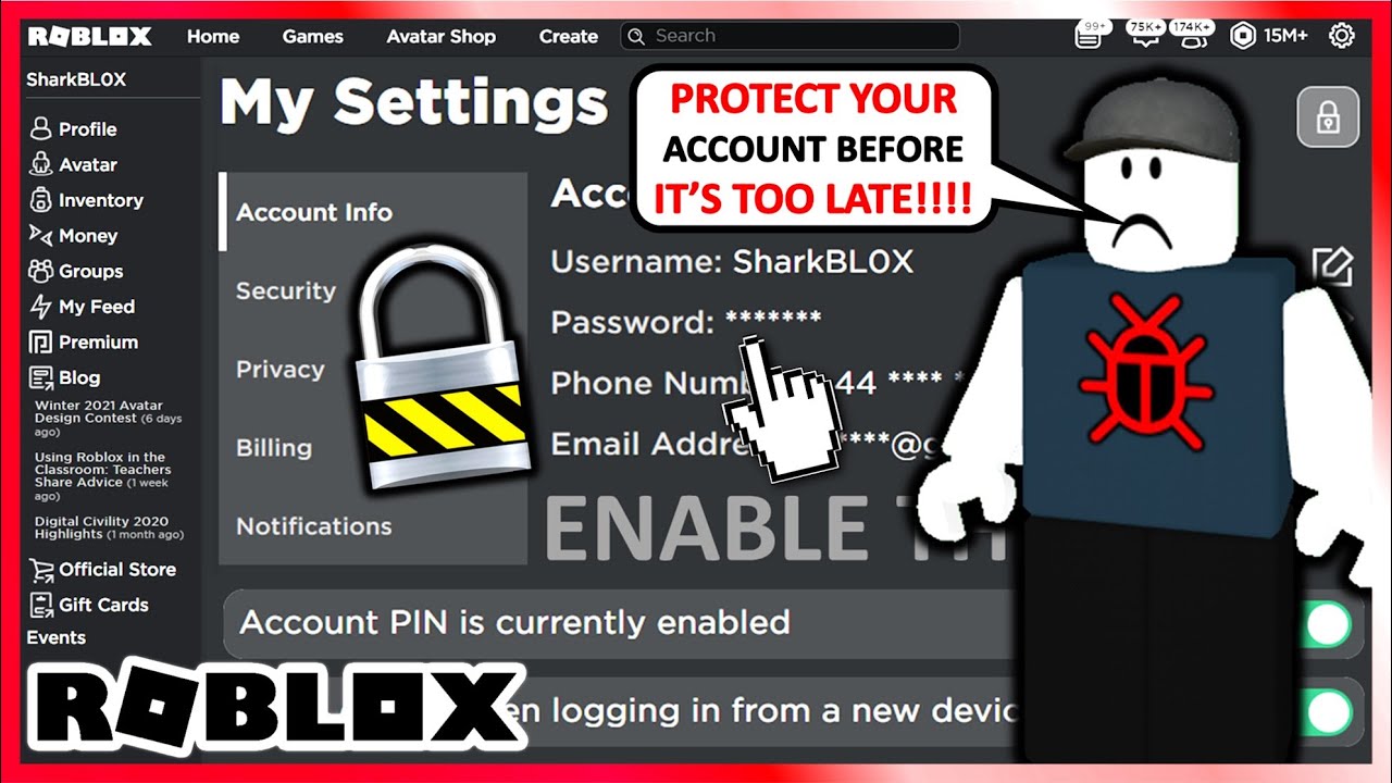Creating and Securing Roblox Accounts