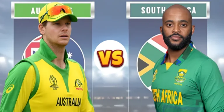 South Africa National Cricket Team vs Australian Men’s Cricket Team Timeline