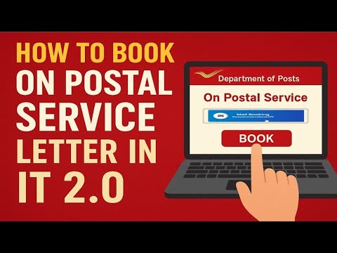 DOP on Postal Services Booking Instructions